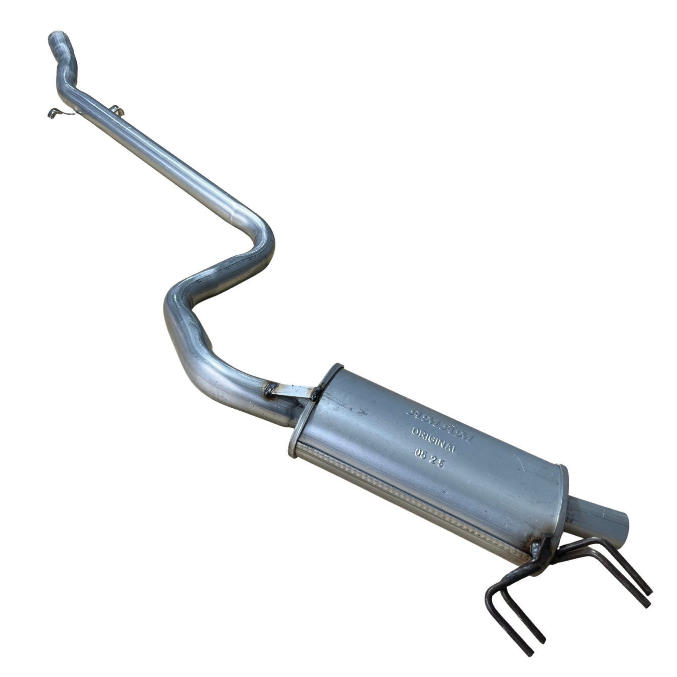 Escapamento Silencioso Intermediario Fiat...