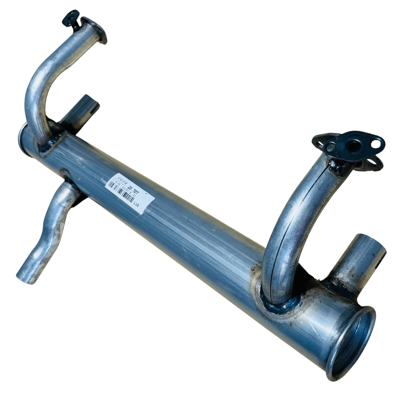 Silencioso Escapamento Traseiro com Pré A...