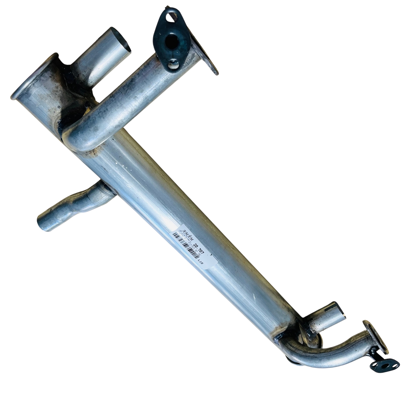 Silencioso Escapamento Traseiro com Pré A...