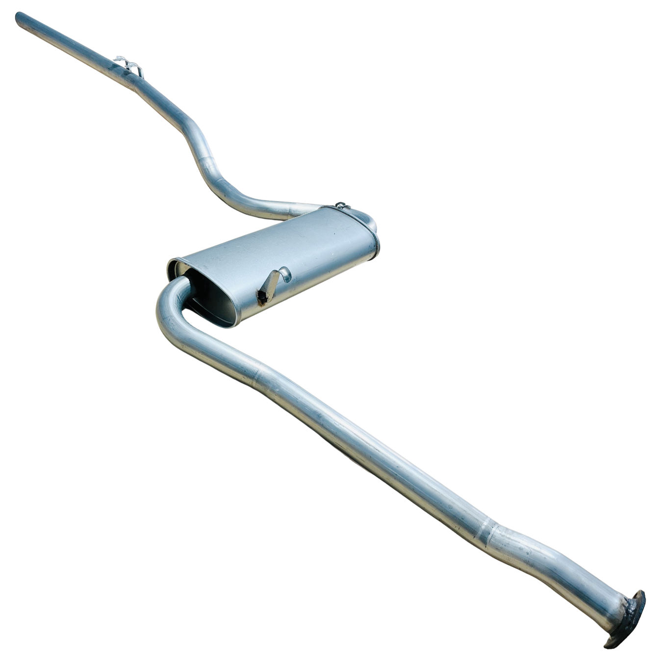 Escapamento Conjunto Silencioso Traseiro ...