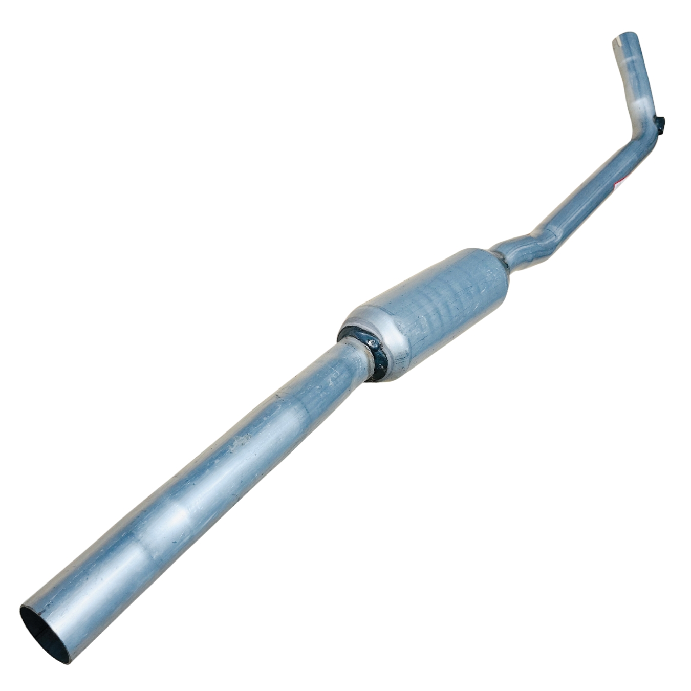 Escapamento Tubo Intermediario com abafad...