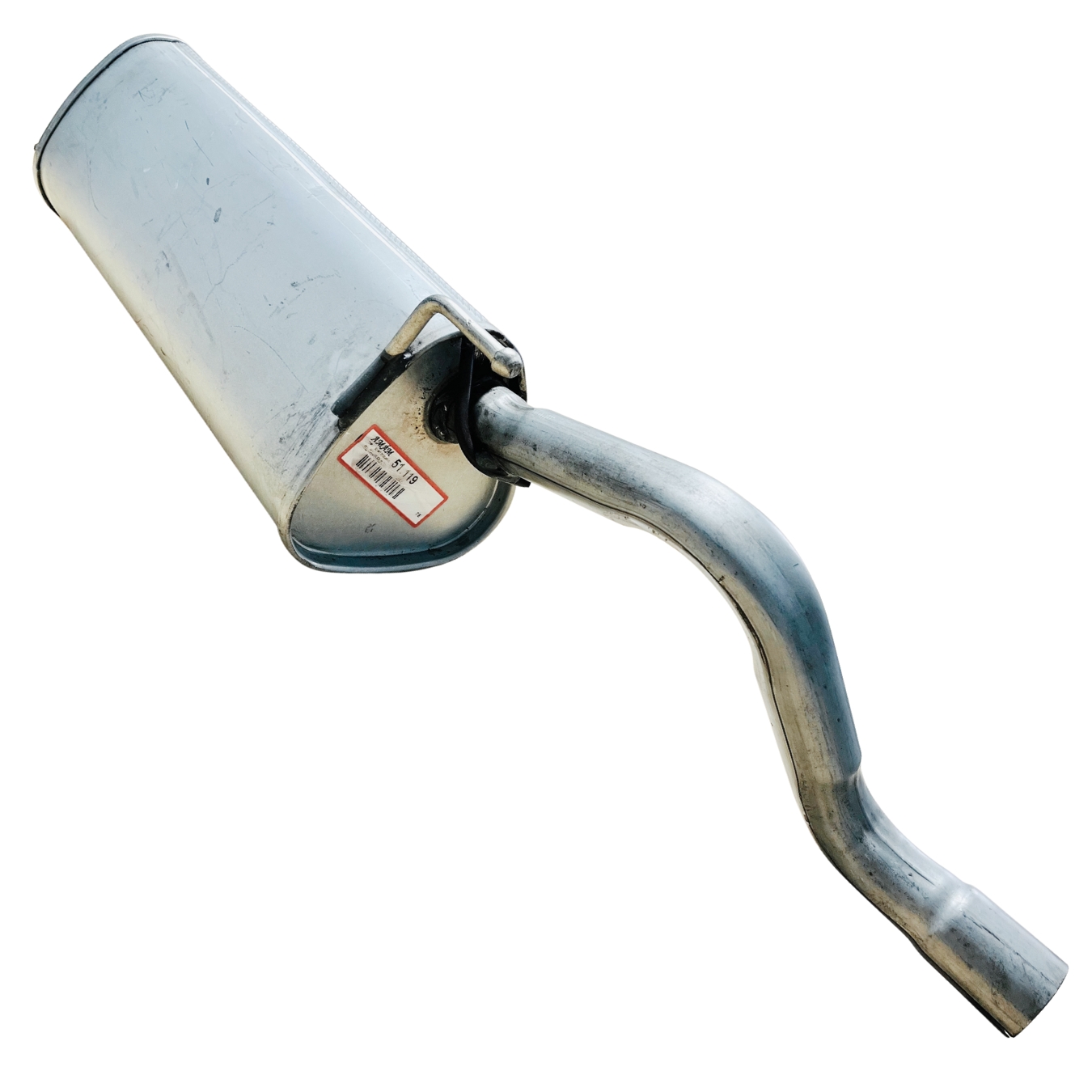 Silencioso Escapamento Traseiro Fiat Punt...