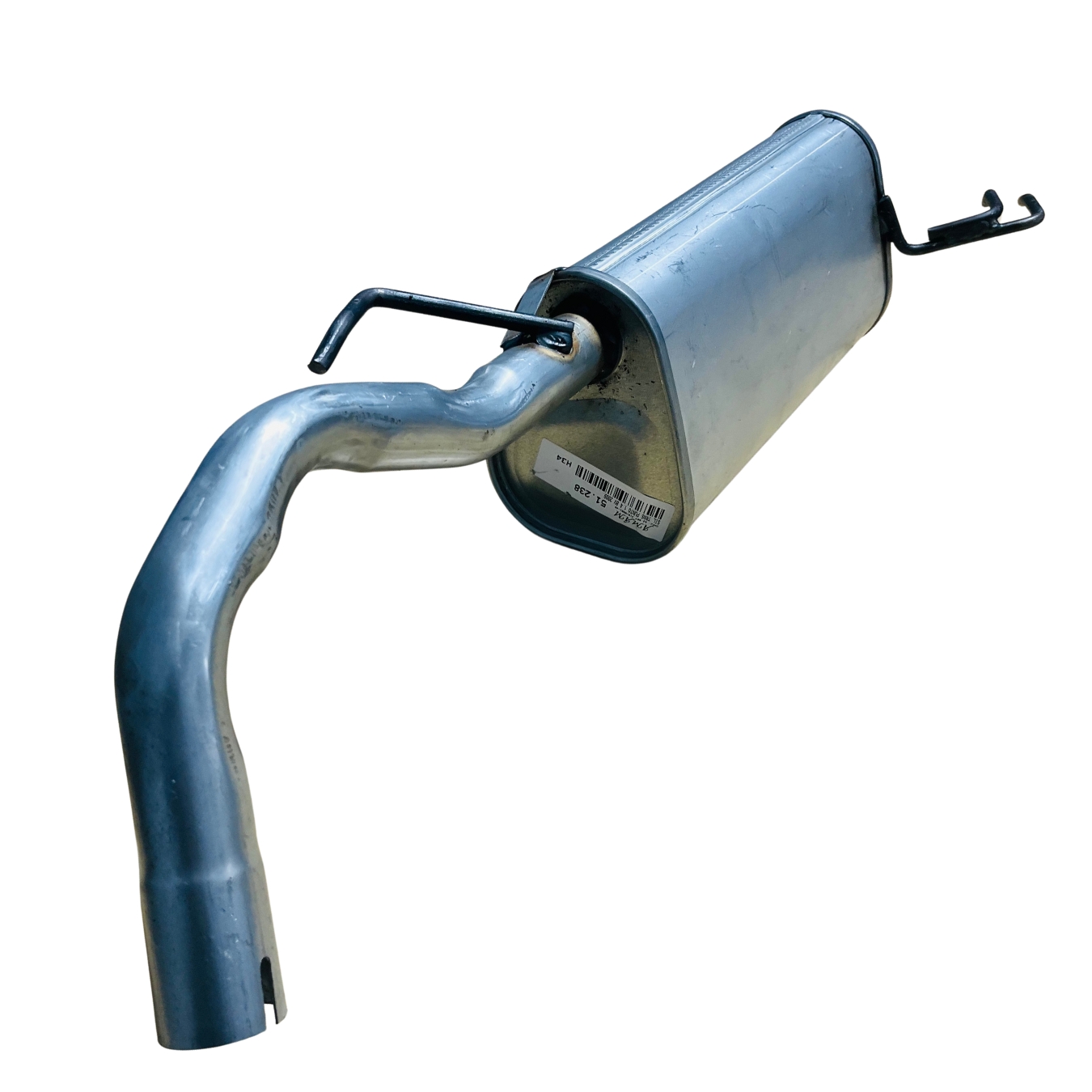 Silencioso Escapamento Traseiro Fiat Punt...