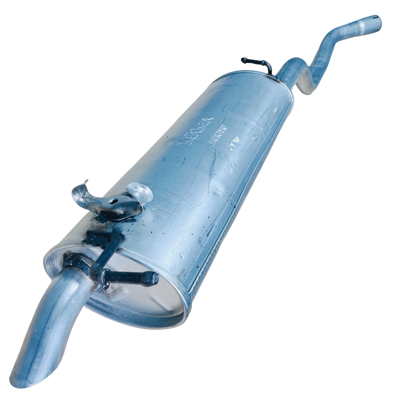 Silencioso Escapamento Traseiro Longo Vol...