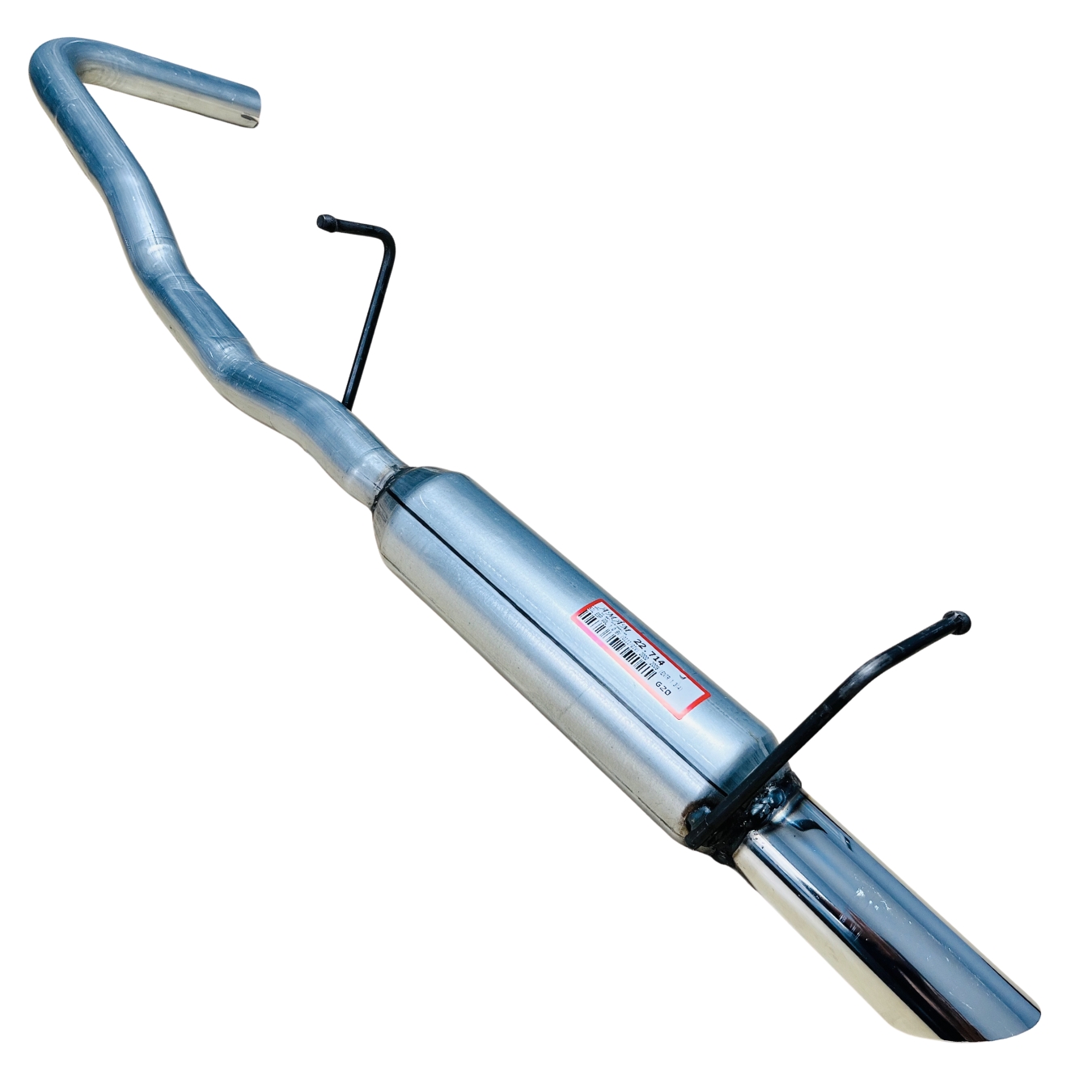 Escapamento Esportivo Ponteira Cromada JK...