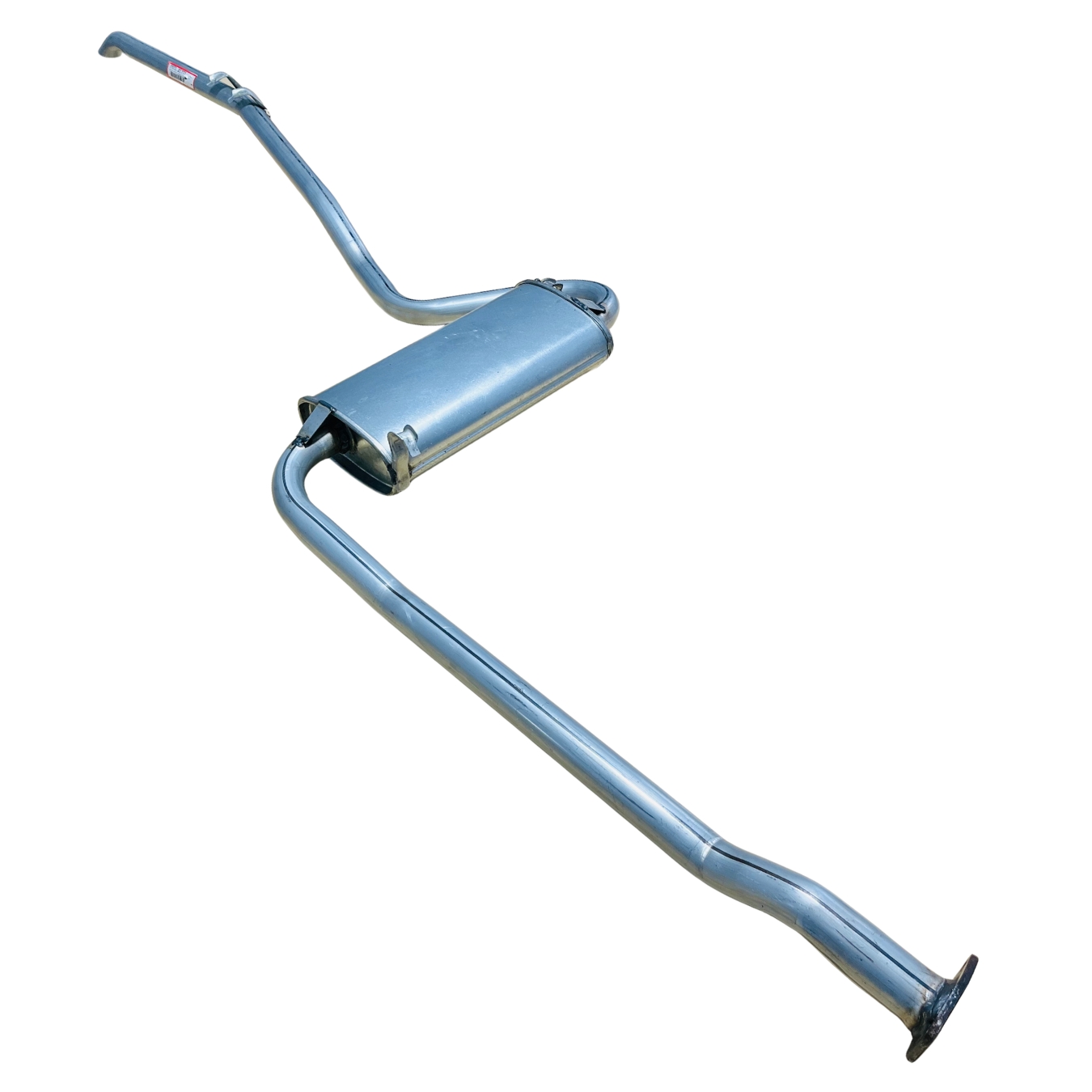 Escapamento Silencioso Conjunto Traseiro ...