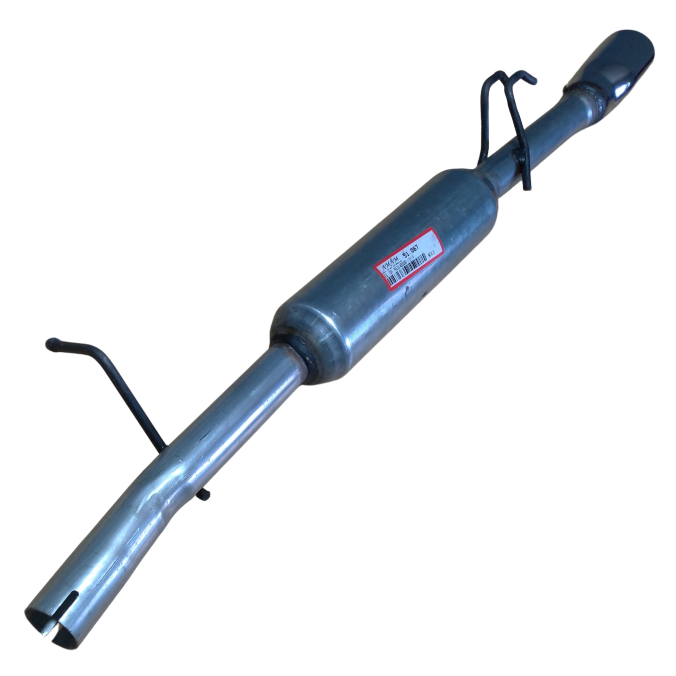 Escapamento Esportivo Ponteira Oval Croma...