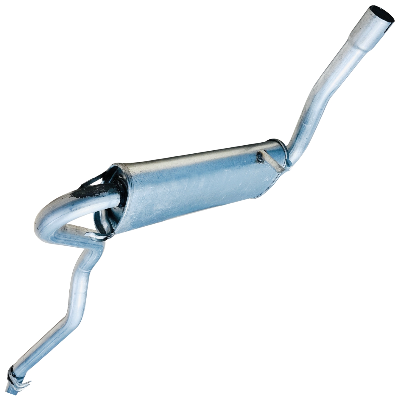 Escapamento Conjunto Silencioso Traseiro ...