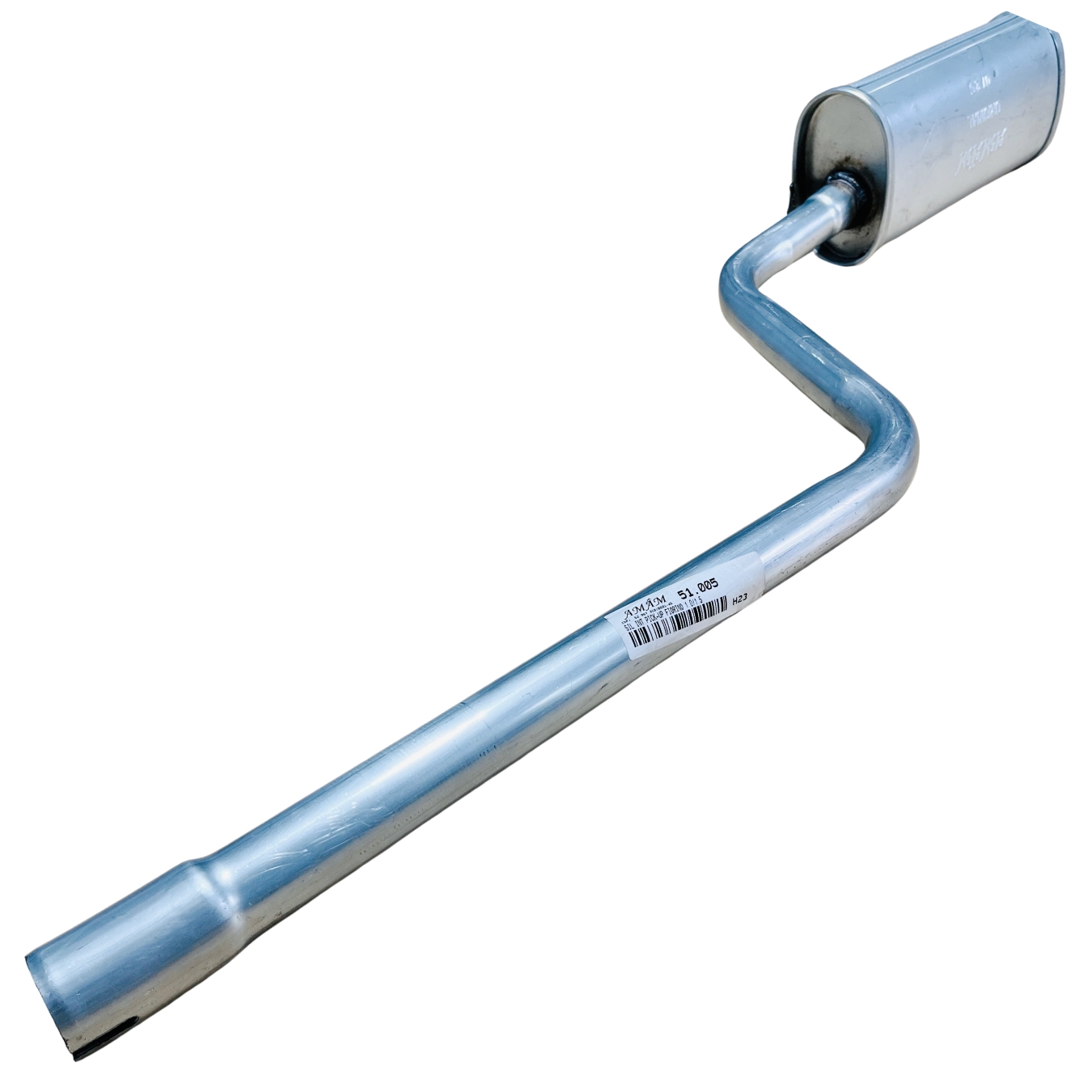 Escapamento Silencioso Intermediario Fiat...