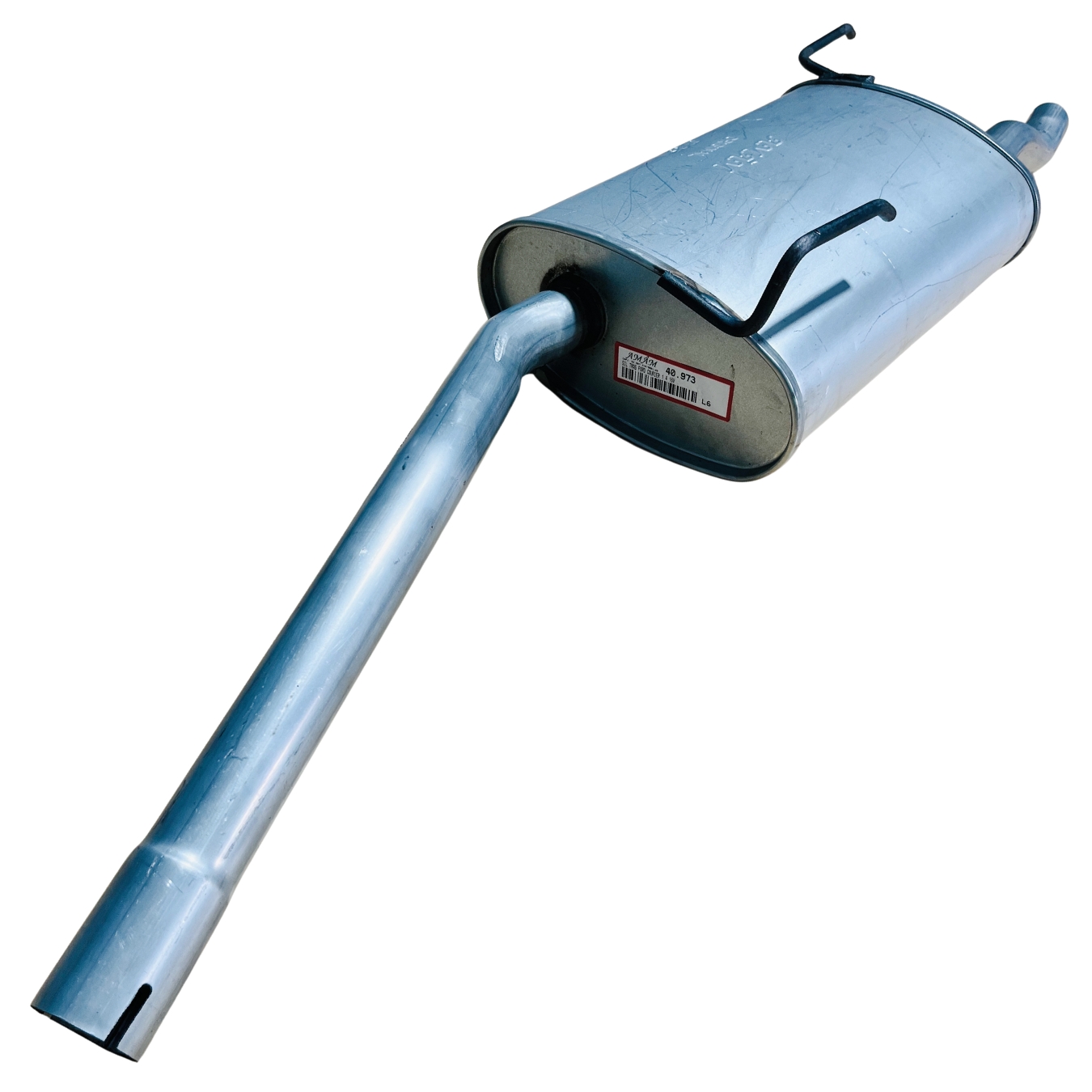 Silencioso Escapamento Traseiro Ford Cour...