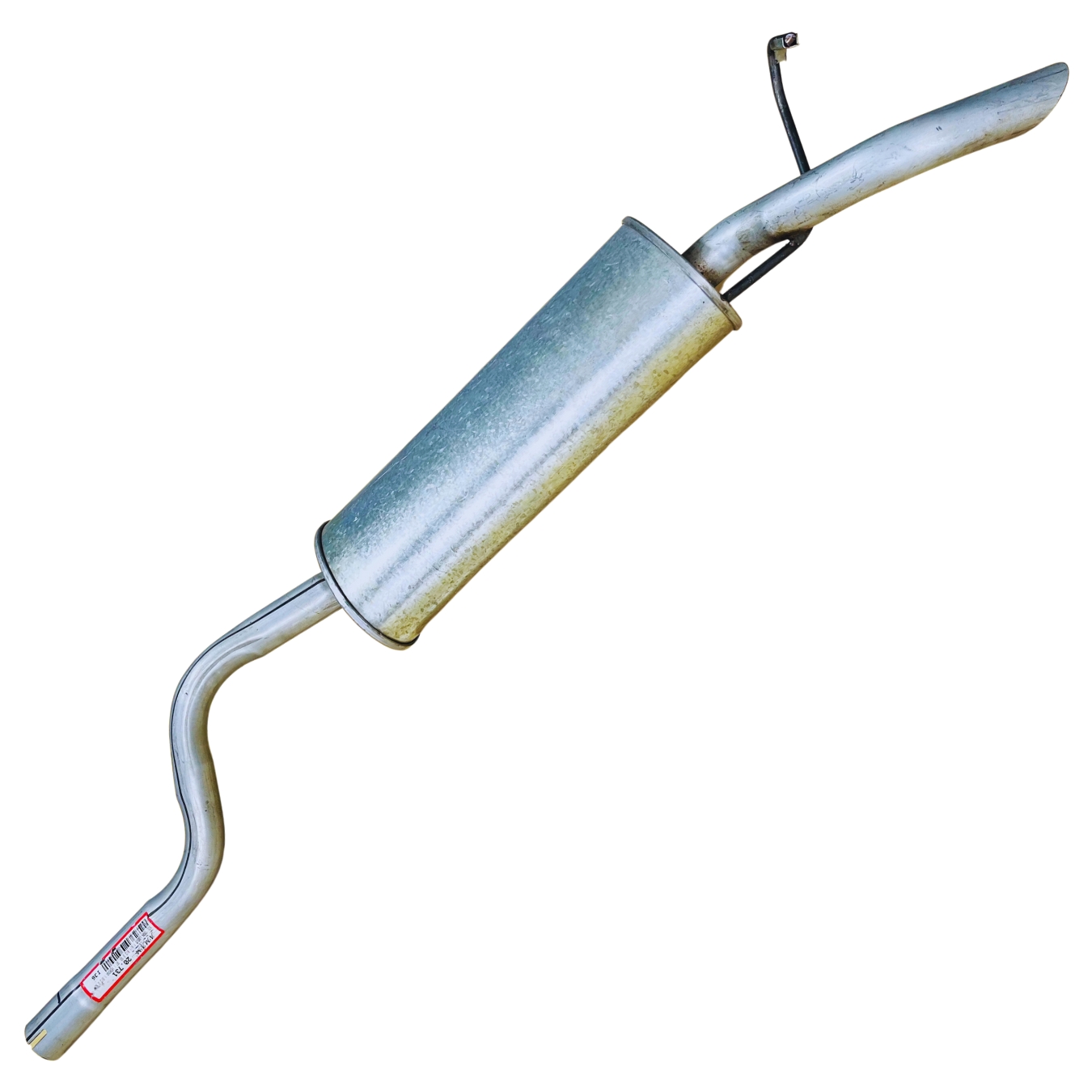 Silencioso Escapamento Traseiro Tubo de 4...