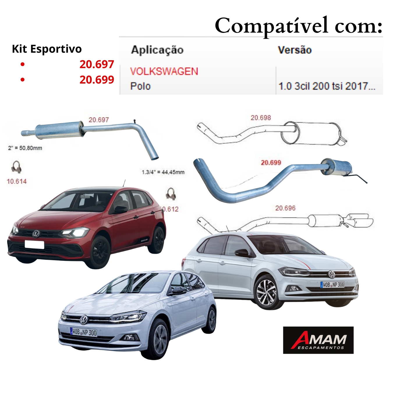 Kit Completo Esportivo Volkswagen Polo T ...